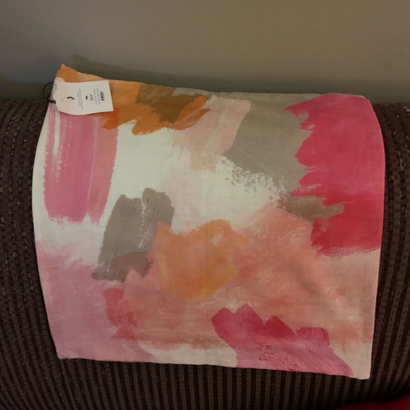 Abstract Pillow Cover 17”x17” - Picture 3 of 3